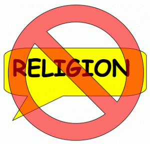 no talking religion
